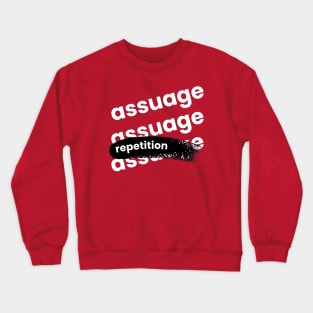 Assuage Repetition Crewneck Sweatshirt